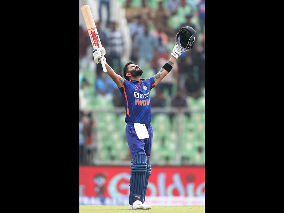 Virat Kohli slams 46th ODI century