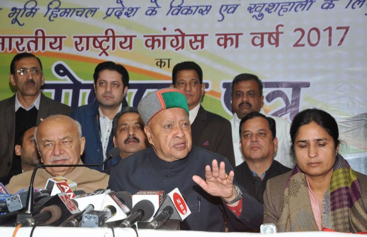 Former Himachal chief minister Virbhadra Singh dies