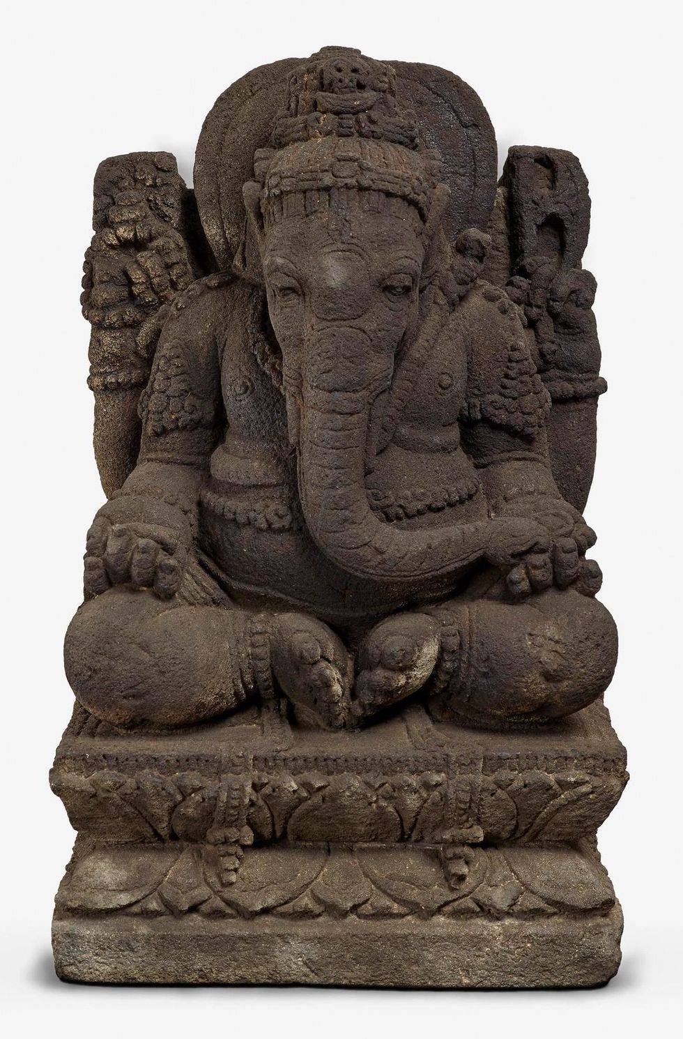 Volcanic stone Ganesha from Java