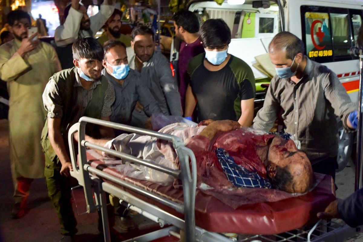 Explosions outside Kabul airport, several feared dead