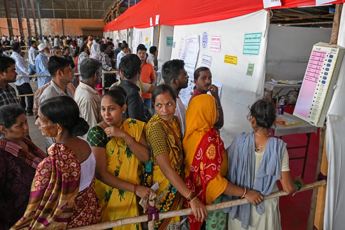 Over 60% voter turnout in 5th phase of India elections