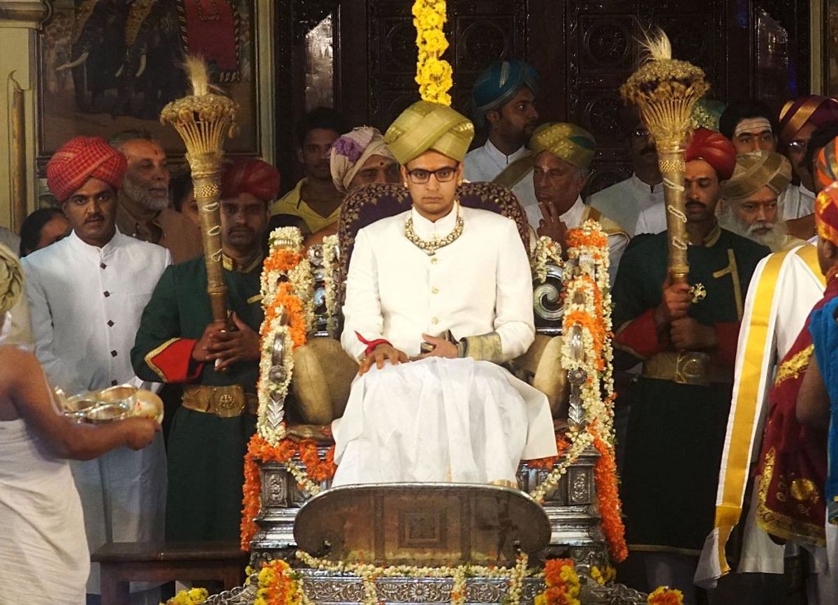 Yaduveer Krishnadatta Chamaraja Wadiyar, the 'Maharaja' of Mysuru