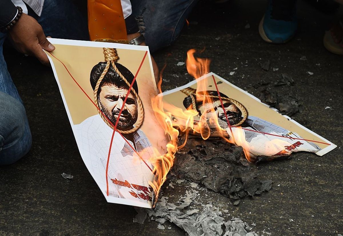 Yakub Memon protest