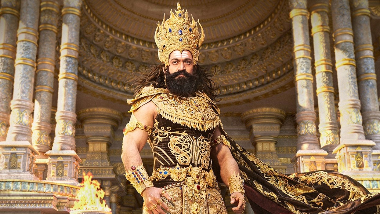Yash as Ravana in Ramayana