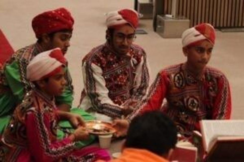 Young People at Oldham Temple