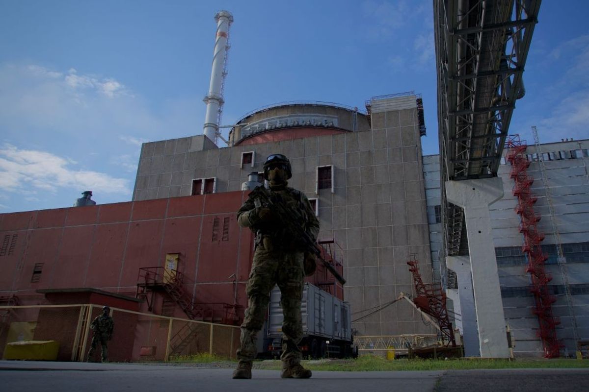 Zaporizhzhia nuclear plant in Ukraine