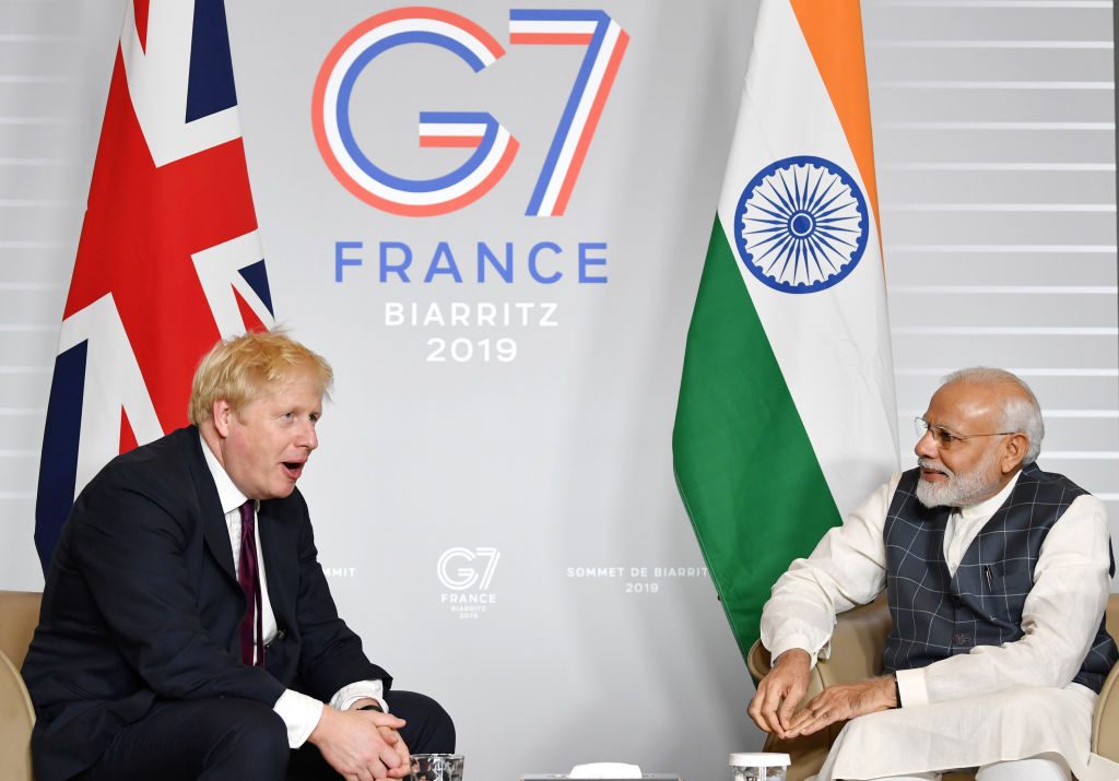 Modi reaches UK, to attend COP26, meet Johnson