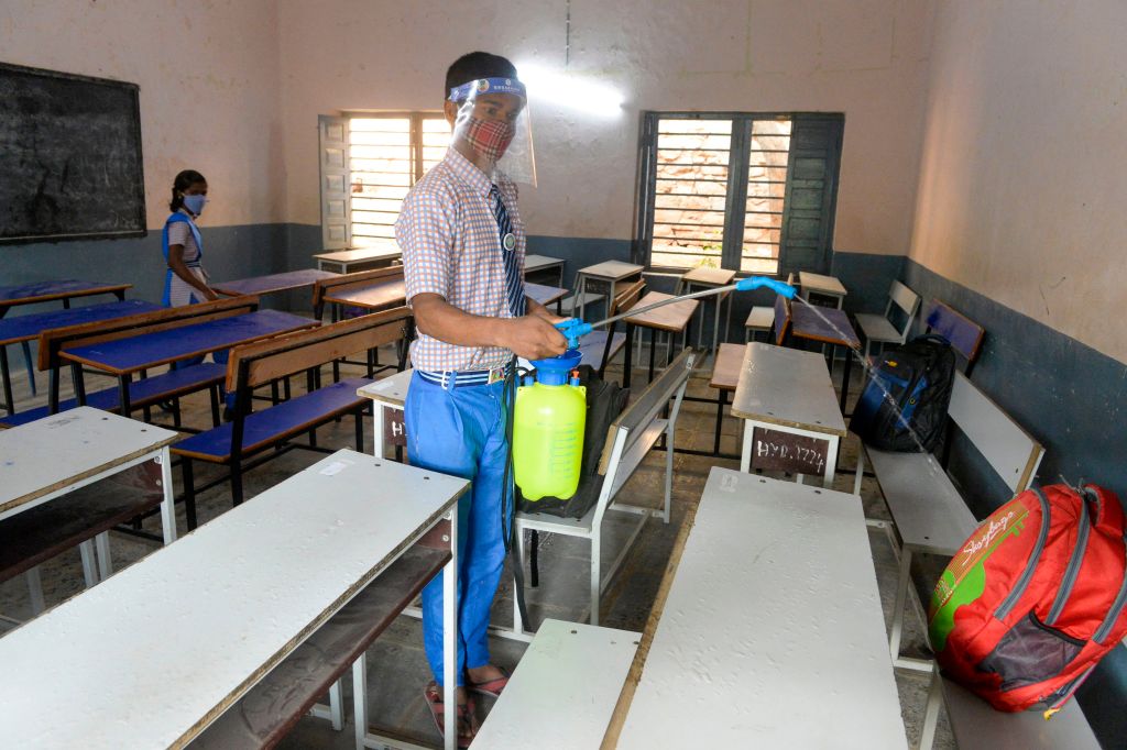 Covid: India schools report revenue dip, several teachers face salary cut