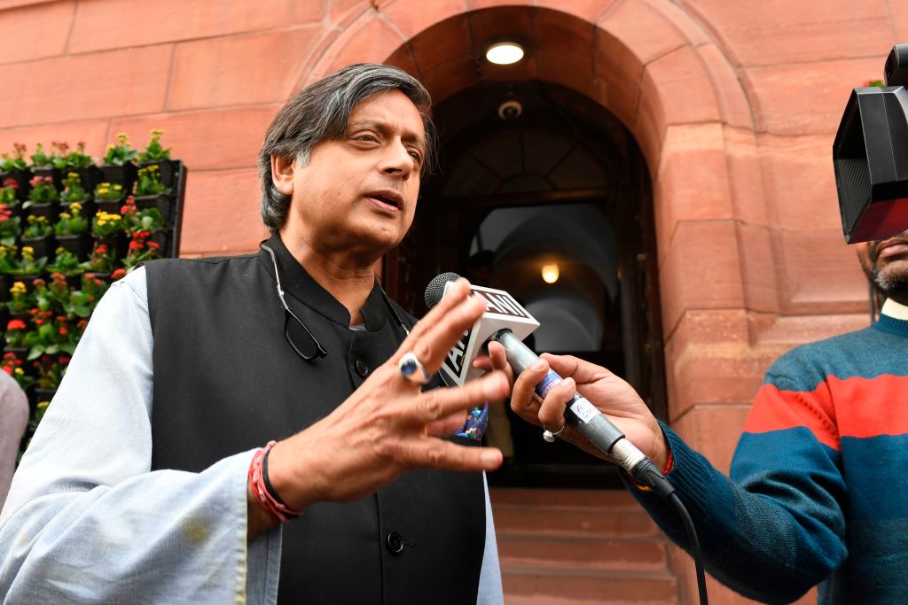 Indian MP Shashi Tharoor