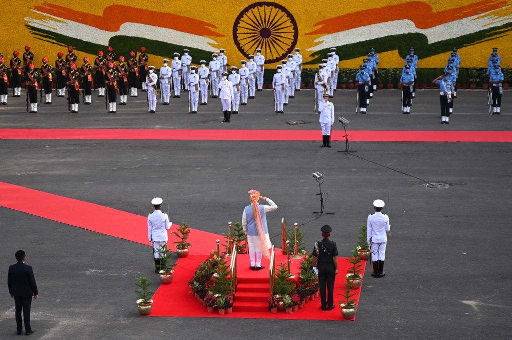 What Modi said on India's 75th Independence Day