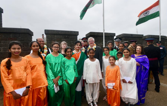 Welsh first minister, Indian envoy attend Independence Day events