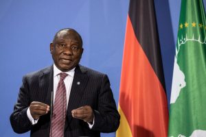 South Africa president Cyril Ramaphosa