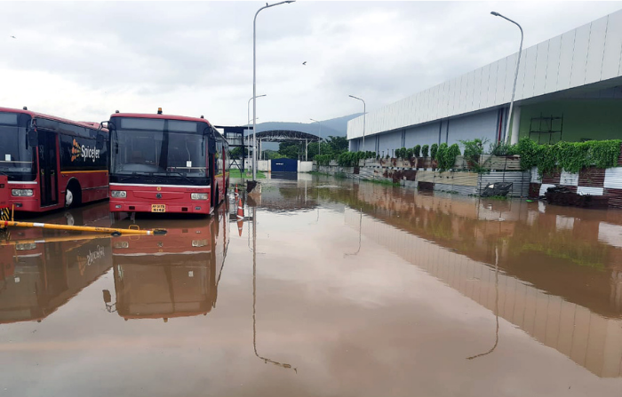 Cyclone Gulab: Rain batters Andhra, Telangana