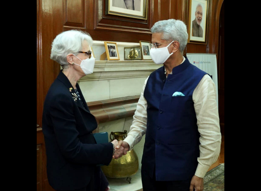 Wendy Sherman gives strong message to China from India