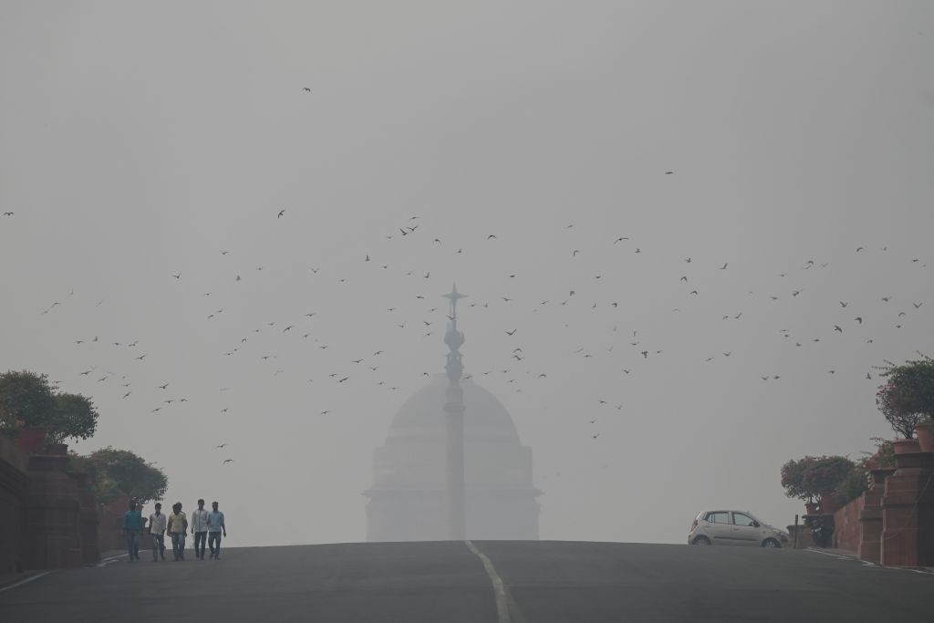 Diwali celebrations leave Delhi air dangerously toxic
