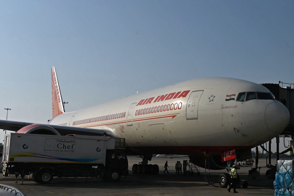 An Air India plane