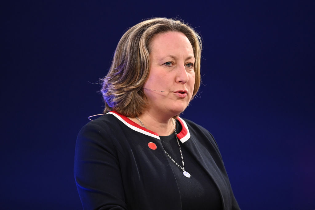 UK international trade secretary Anne-Marie Trevelyan 