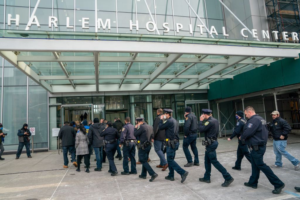 NYPD Harlem cops shot