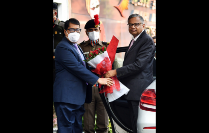 N Chandrasekaran welcomed