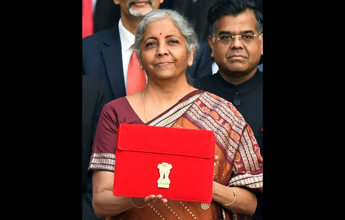Indian finance minister Nirmala Sitharaman