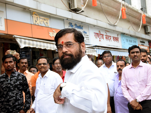 Shiv Sena leader Eknath Shinde
