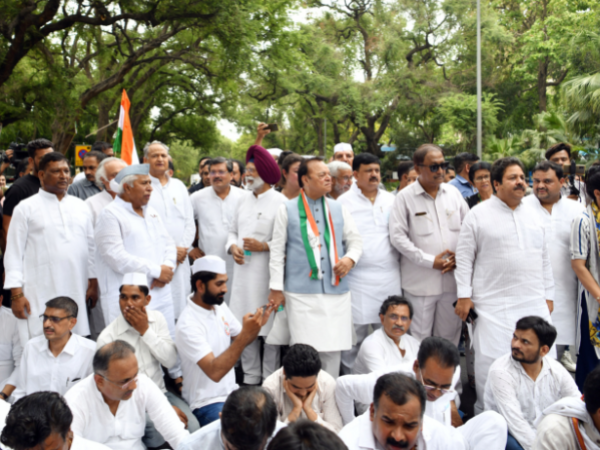 Indian National Congress protests