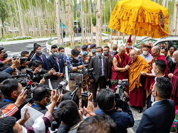 The Dalai Lama in Ladakh