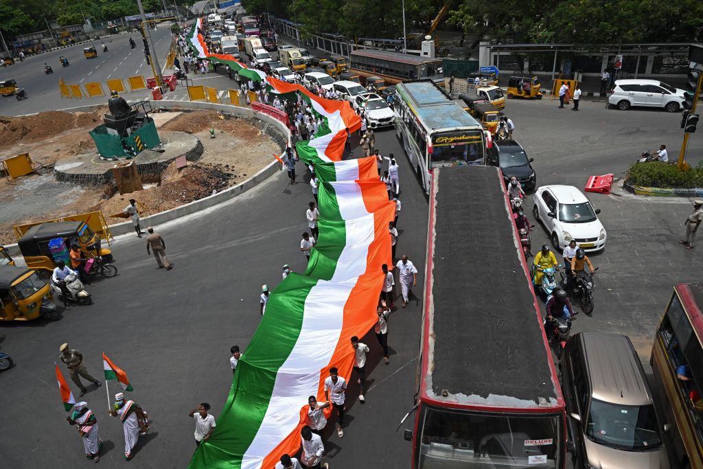 In pictures: India celebrates 75 years of Independence with fanfare