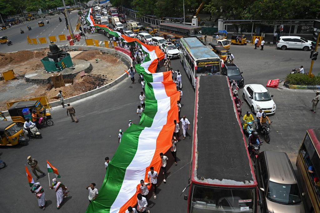 In pictures: India celebrates 75 years of Independence with fanfare