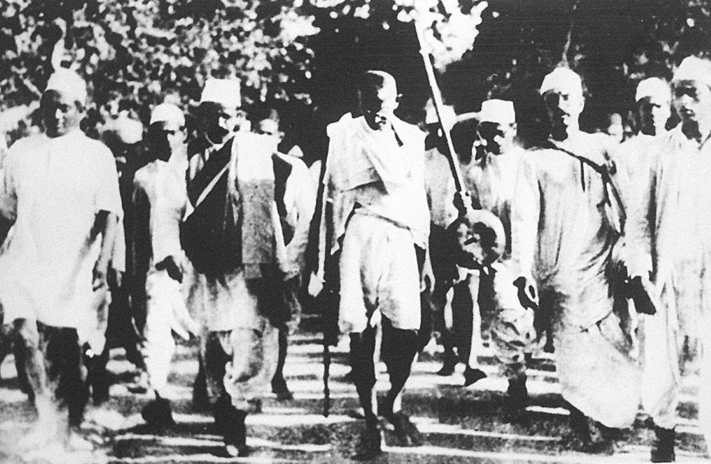 Mahatma Gandhi's Dandi March