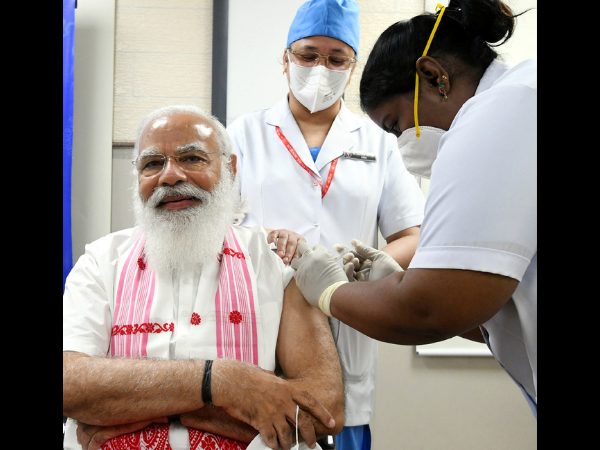 PM Modi takes first dose of Covid-29 vaccine