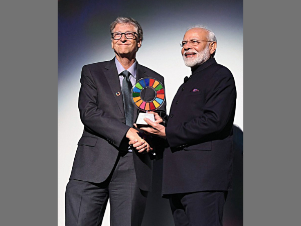 PM Modi and Bill Gates