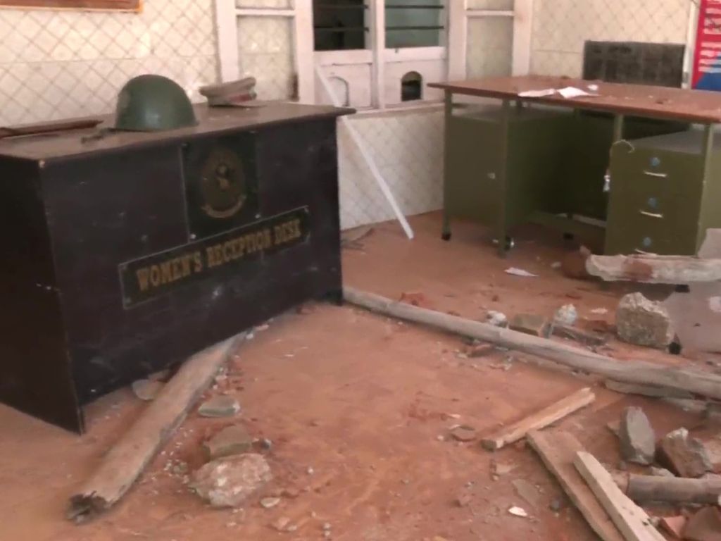 Attack at Vizhinjam police station in India's Kerala
