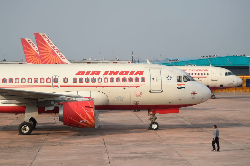 An Air India plane