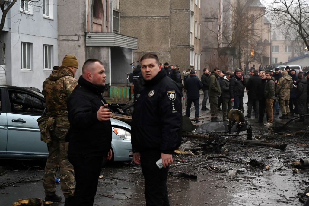 Ukraine helicopter crash kills country's interior minister