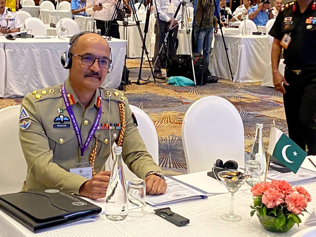 Pakistan representative at SCO meeting in New Delhi, India.