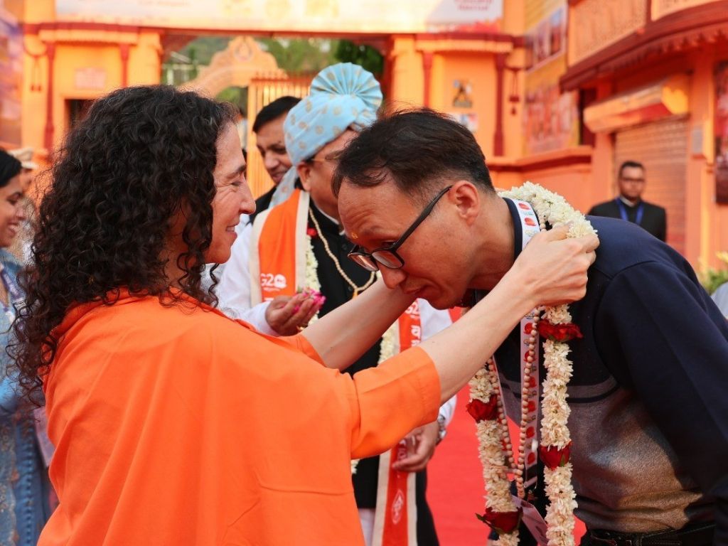 G20 meet at Parmath Niketan Ashram in Rishikesh, India