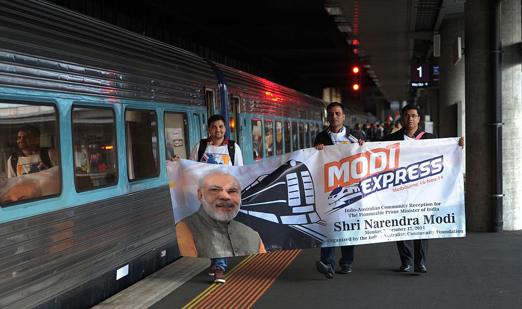 Modi Express train in 2014