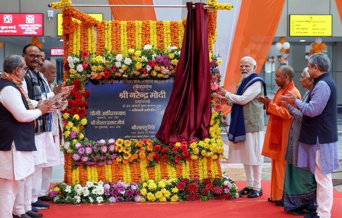 Modi inaugurates station
