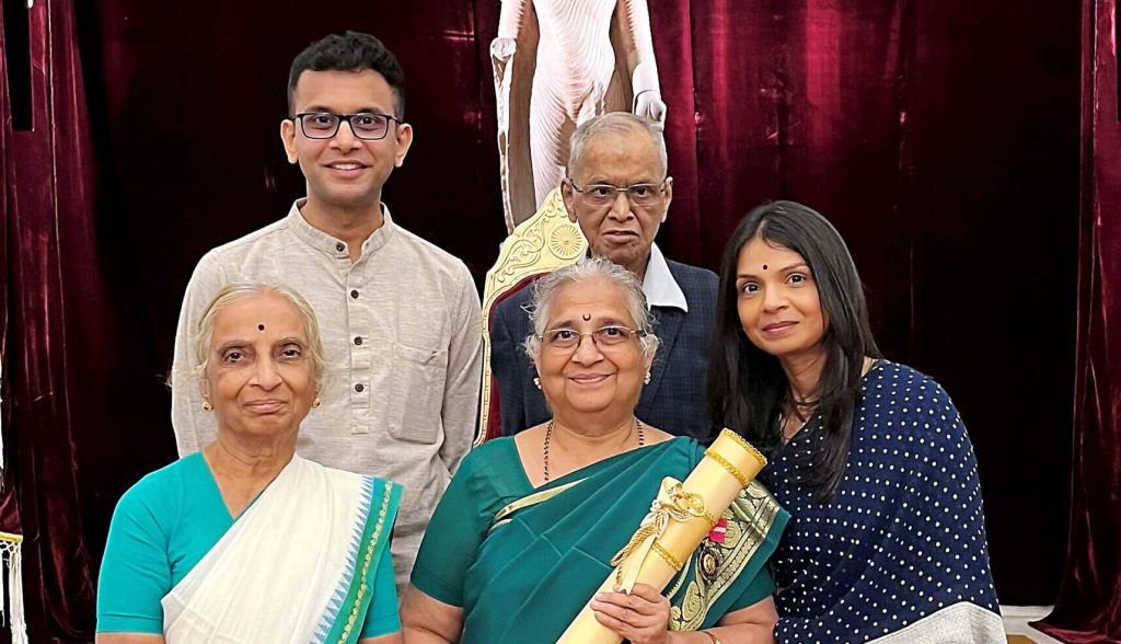 Sudha Murty has this special advice for daughter Akshata & son-in-law PM Sunak