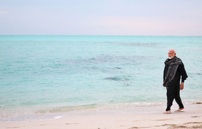 PM Modi in Lakshadweep
