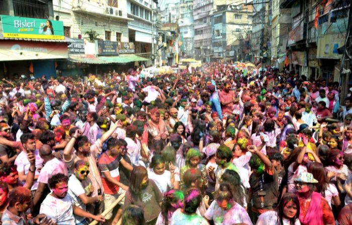Holi celebrations in India 2024