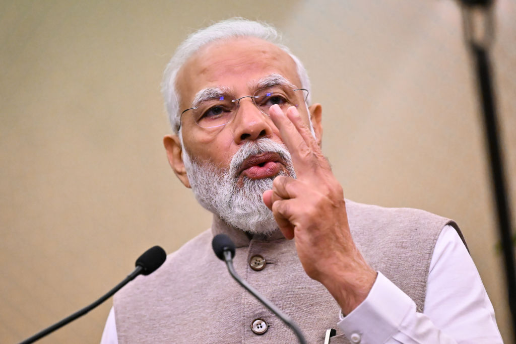 Indian prime minister Narendra Modi