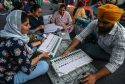 Preparations for the seventh phase of India election 2024