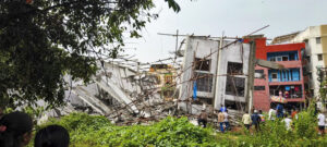 Building collapses in Bengaluru