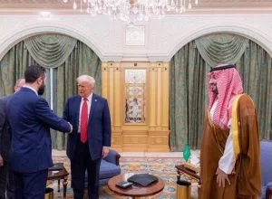 Saudis to invest big in US weapons, AI; Trump agrees to lift sanctions on Syria