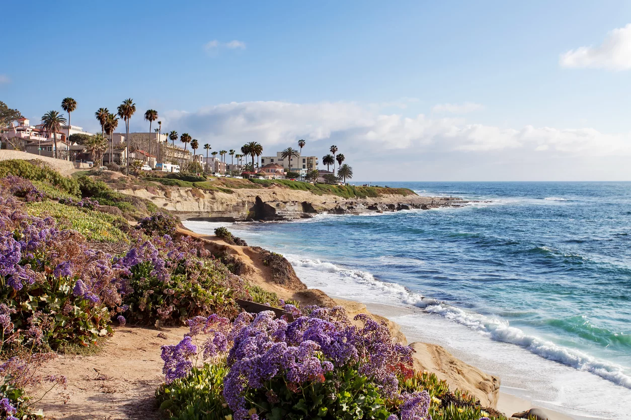 San Diego beach