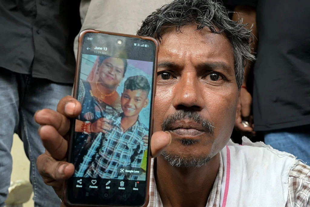 “He couldn’t eat or speak for hours”: Teen who filmed Air India crash left pale and shaken