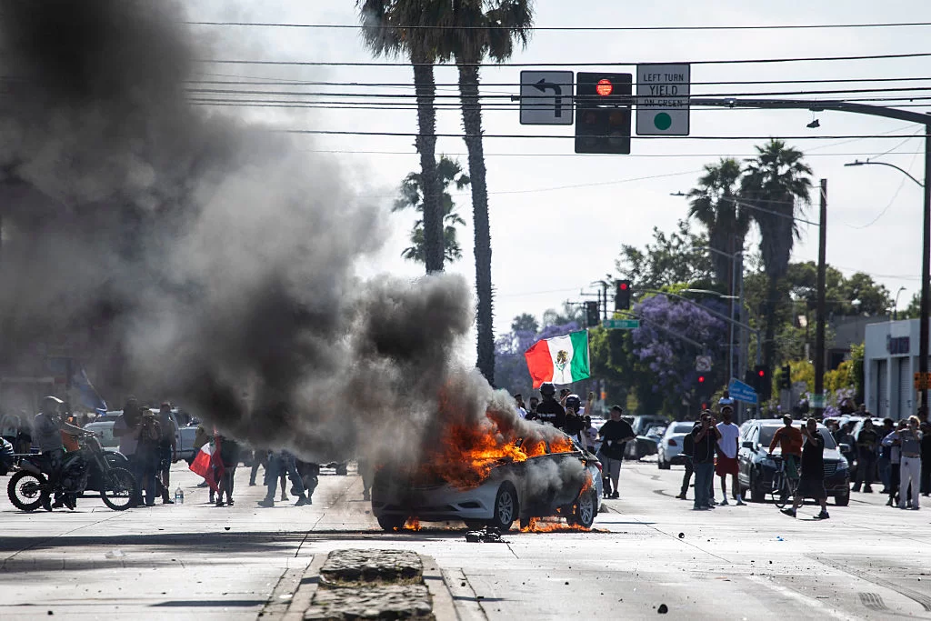False ICE raid rumor sparks violent unrest in LA exposing dangers of disinformation