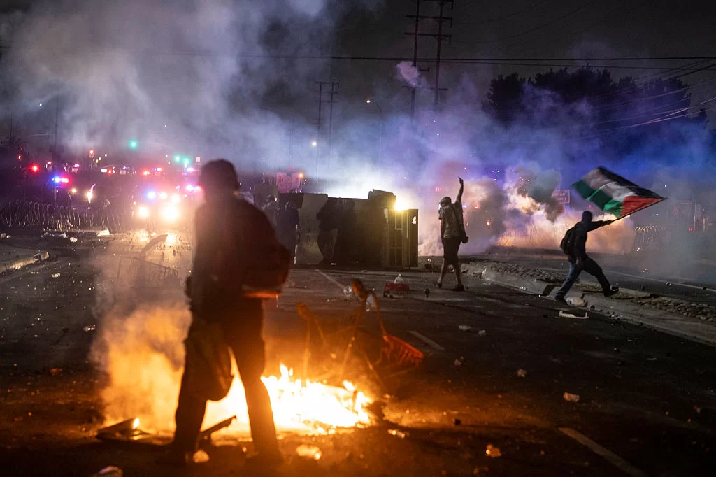 False ICE raid rumor sparks violent unrest in LA exposing dangers of disinformation